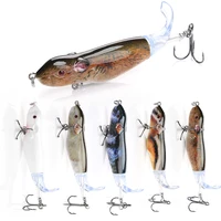 

fishing lure whopper plopper with floating rotatable tale topwater bait freshwater saltwater lures for carp bass pike