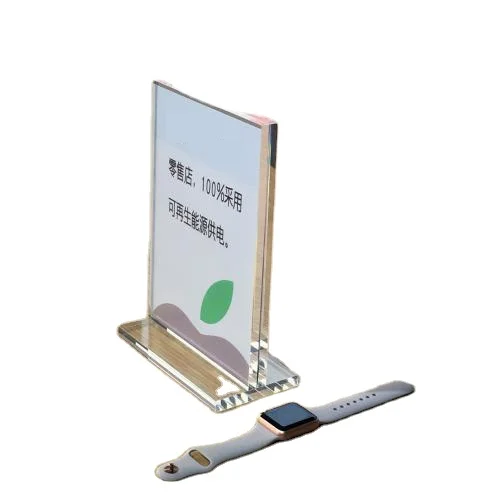 
acrylic advertising display stand in mall 