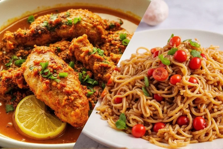 Cajun and Creole spices comparison