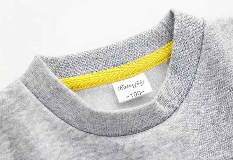 
Wholesale Good Price O-neck 100% Cotton Plain Custom Children Sports Boys Hoodies 