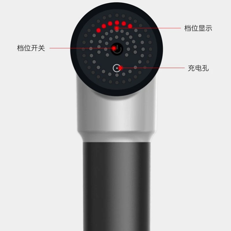 
Rechargeable electric massage gun muscle relaxation fascia gun portable fitness equipment support EU / US / Au / UK plug 