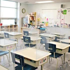 School Desk Acrylic Sneeze Guard Folded For School Counter Restaurant