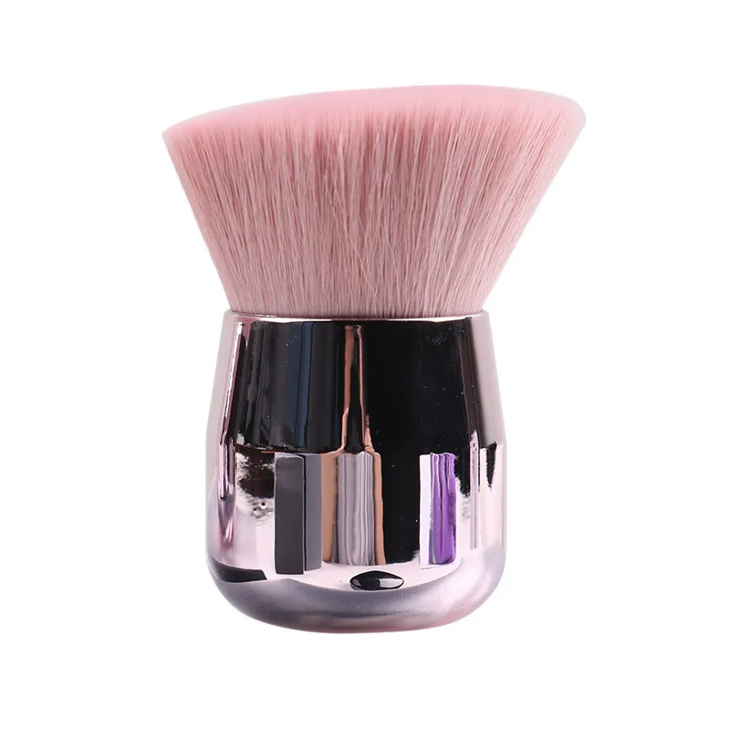 

Buy Again high quality synthetic private label vegan silver kabuki brush blending, Pink