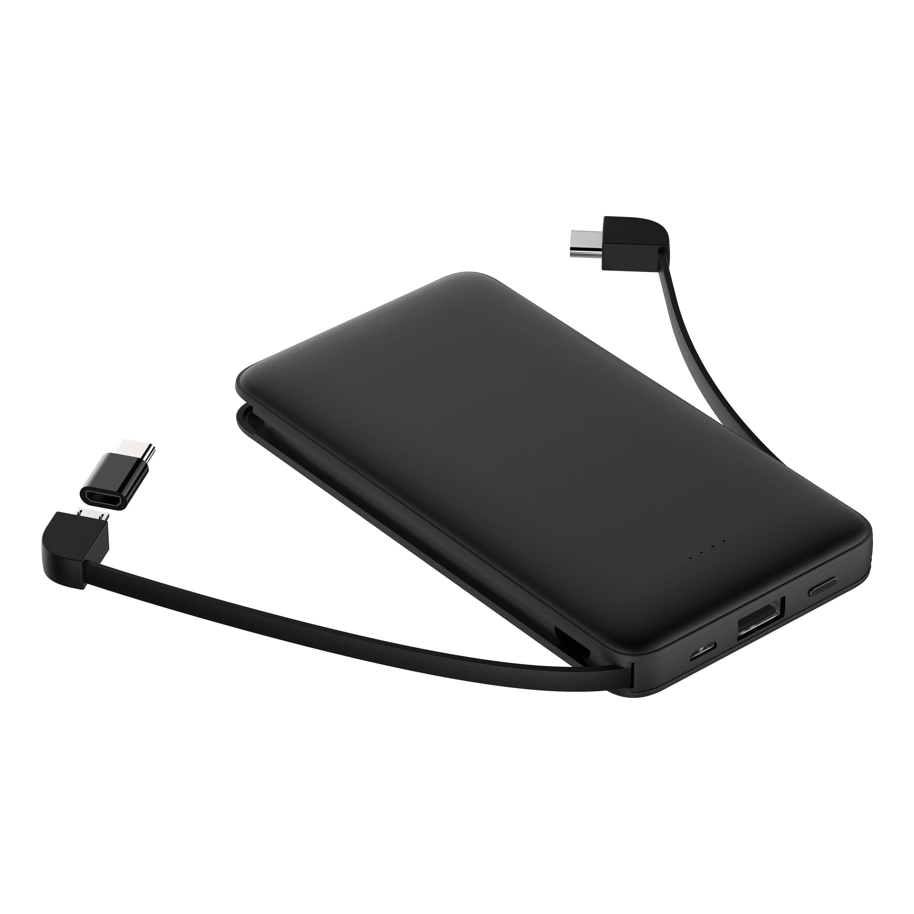 

Factory Price 3 in 1 Power Bank 10000 mAh Slim Power Bank With Box Paking