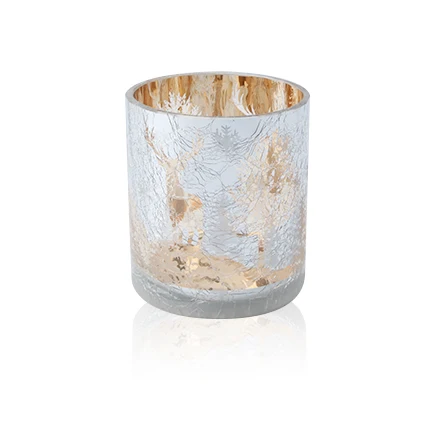 Wholesale Luxury Custom Empty Matte Black Candle Holder
