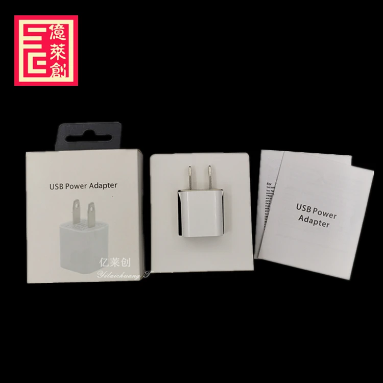 For Iphone 5w Us Plug Charger A1385/md810 5v1a Usb Power Adapter For