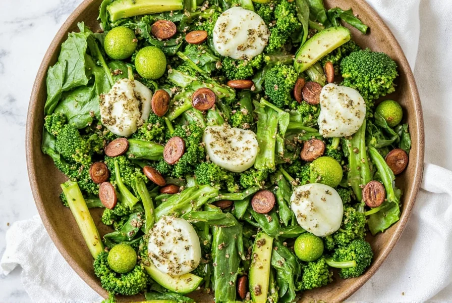 Roasted vegetables seasoned with herbs