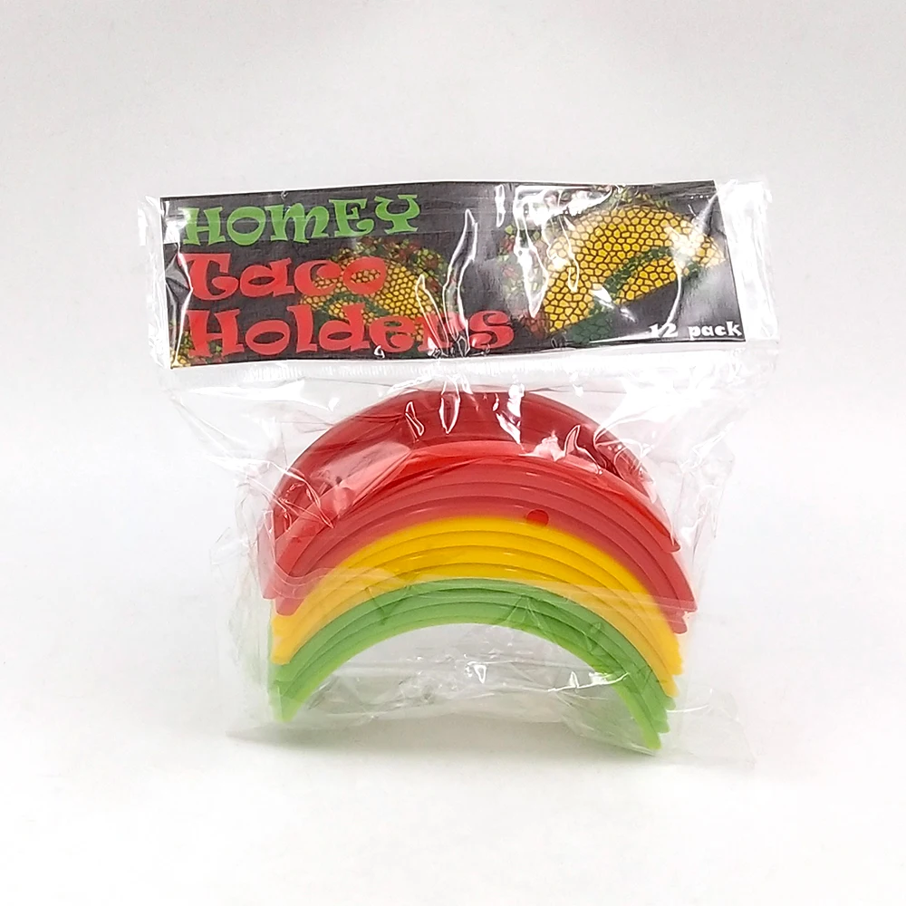 

plastic taco holder Mexico style, Customized color