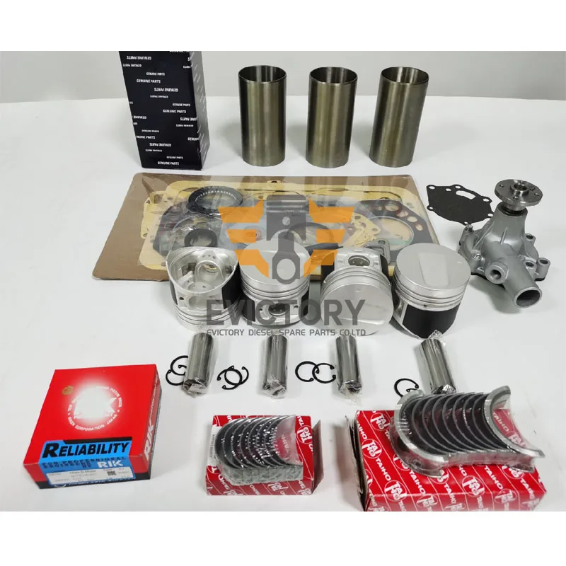 

For MITSUBISHI K4N-D K4N-DI rebuild overhaul kit piston gasket bearing liner