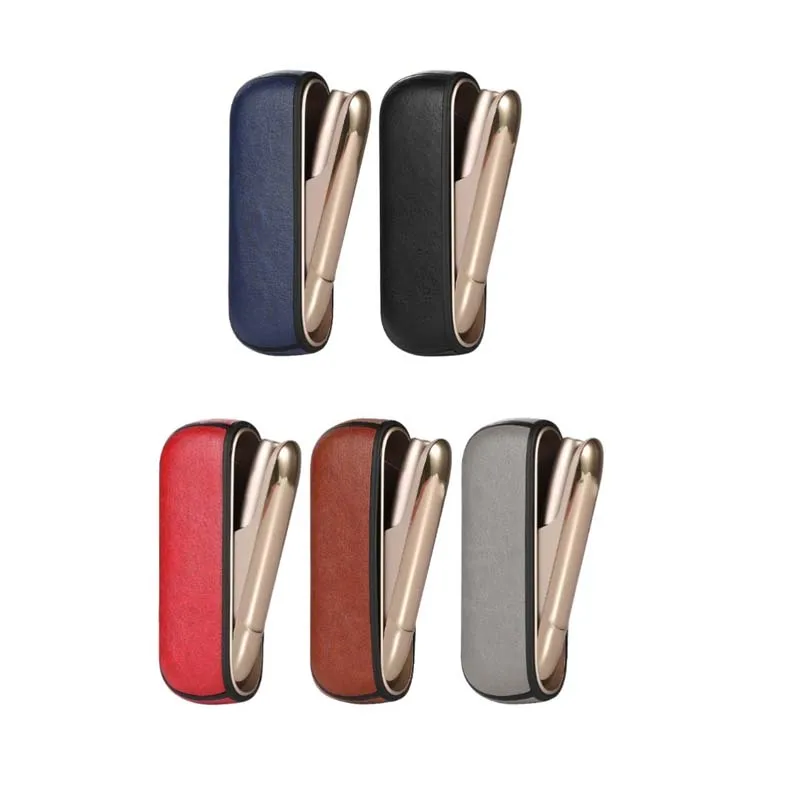 

2020 Top Selling Popular Fashion Brand Name PU Leather Fully Protective Case Cover for Iqo 3.0 DUO Digital Cigarette