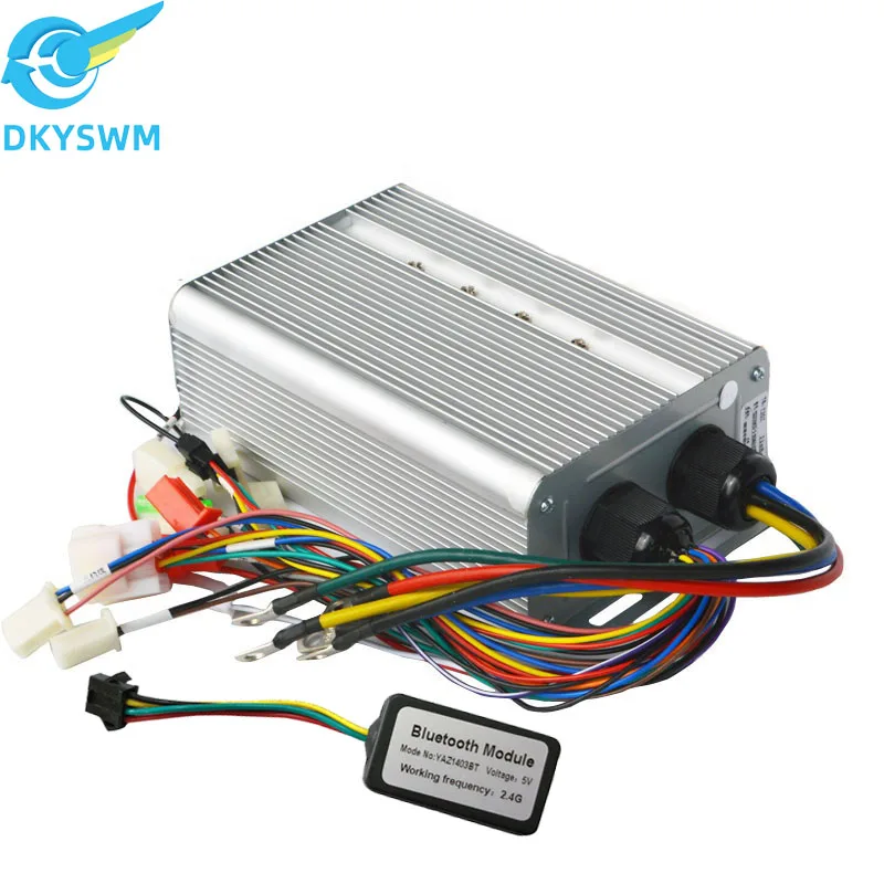 

48V60V72V50A18 tube 1800W2000W is suitable for intelligent brushless dc controller governor of electric motorcycle