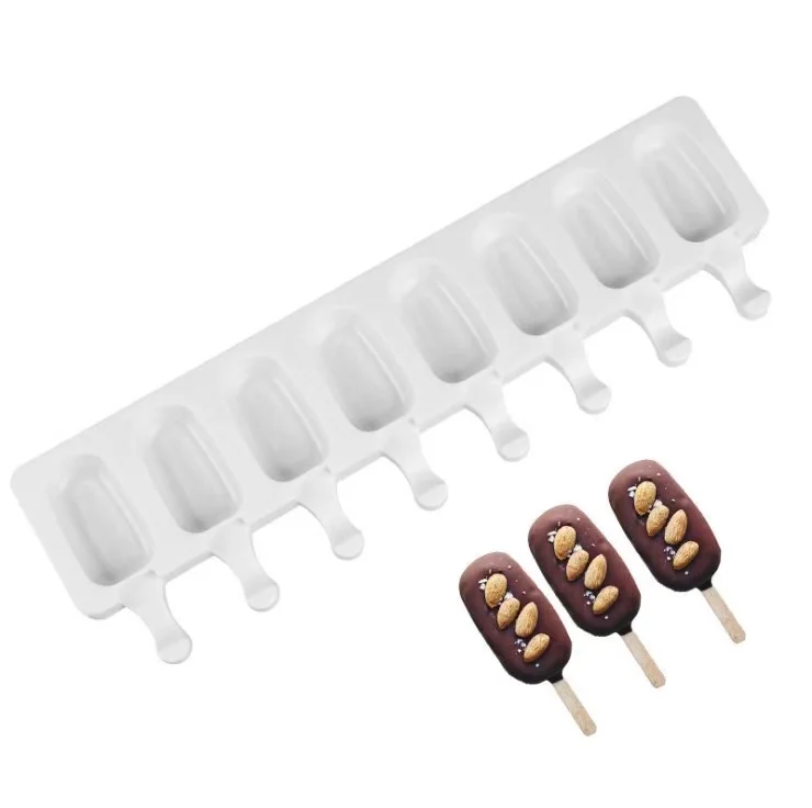 

Free Sample Reusable Silicone Popsicle Ice Cream Pop Maker Mold