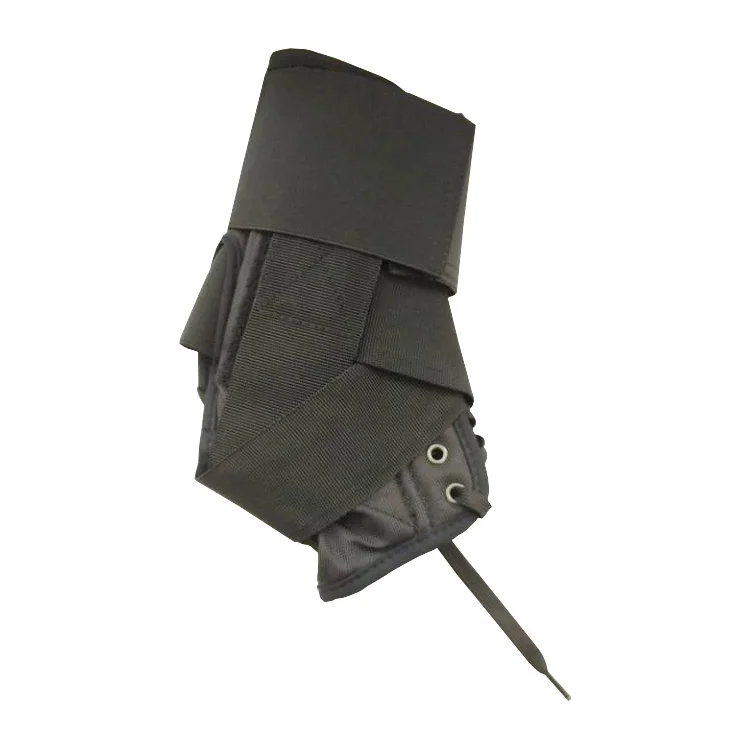 

Pressurized protection elastic orthopedic ankle sprain support protector, Black