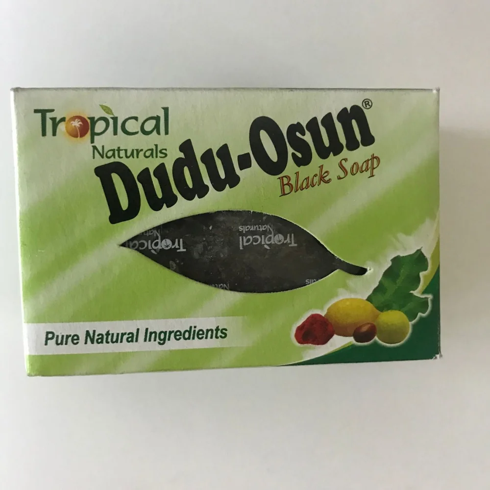 
natural whitening skin care Dudu Osun african Black Soap 