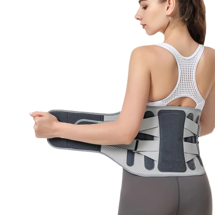 

KSY B89 Customized Lower Lumbar Support Breathable Anti-skid Waist Support belt Lumbar Back Brace for Men Women