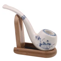 

Wholesale Handmade Ceramic Pipes Custom Logo Smoking Pipes Ceramic Smoking Pipe