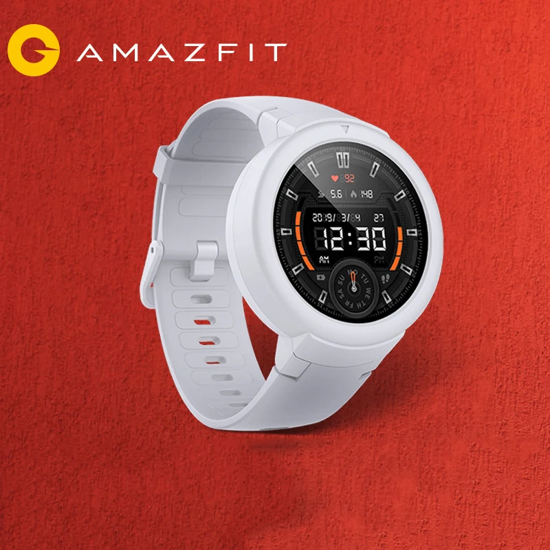 

Global version Original Xiaomi Huami AMAZFIT Verge Lite with AMOLED Screen GPS 20days Standby Time, Gray