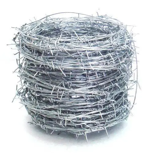 25kg Roll Galvanized Barbed Wire Wholesale 50kg High Quality Barbwire