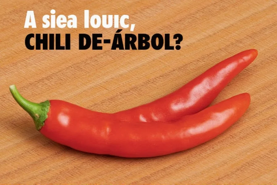 spice alert is the chili de rbol scoville scale enough to scare you off