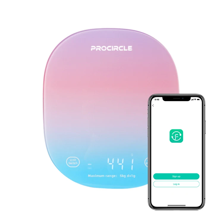 

Mini Digital Smart Kitchen Scale With APP