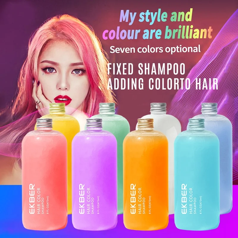 

Natural Best Color Protecting Shampoo Colorful Keratin Argan Oil Dye Vip Hair Damage Color Protect Shampoo