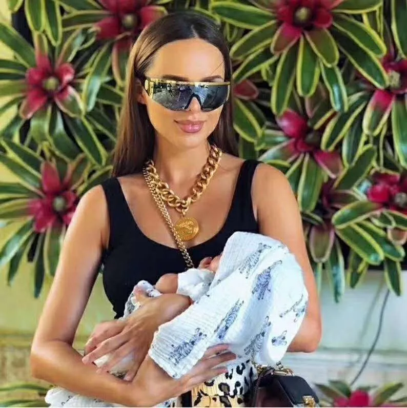 

00123 New Flat Top One-piece Lens Half Frame Windproof Pilot Gradient Aviation Sunglasses, 7 colors