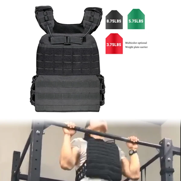 

Best Weighted Vest For crossfitness and Running Gym equipment Crossfitness Weight Plate carrier Vest for woman