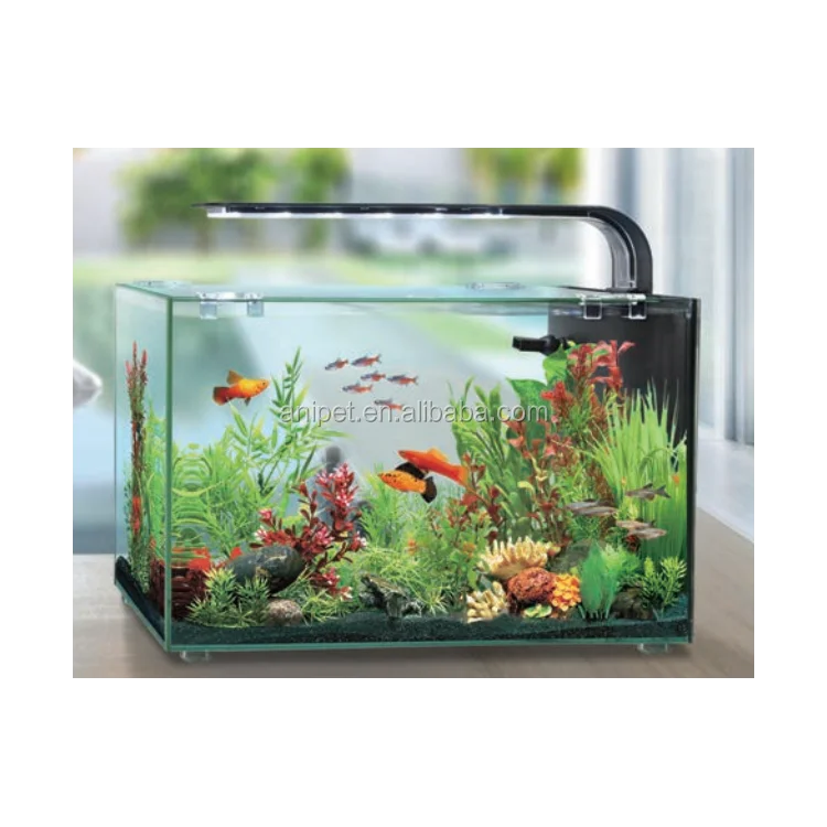 Resun 0.8gal Clear Small Cylinder Glass Fish Aquarium Tank Multiple ...