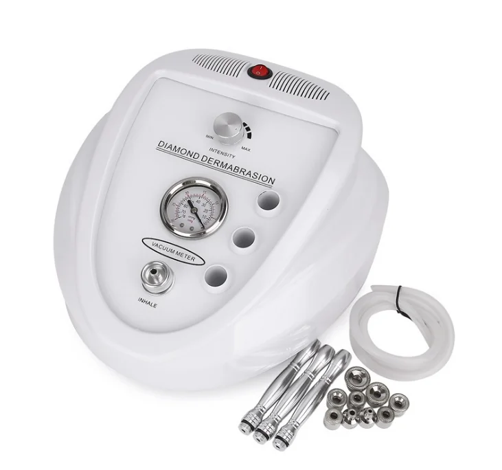 

Professional Diamond Microdermabrasion Dermabrasion Machine Facial Care Device Equipment, White