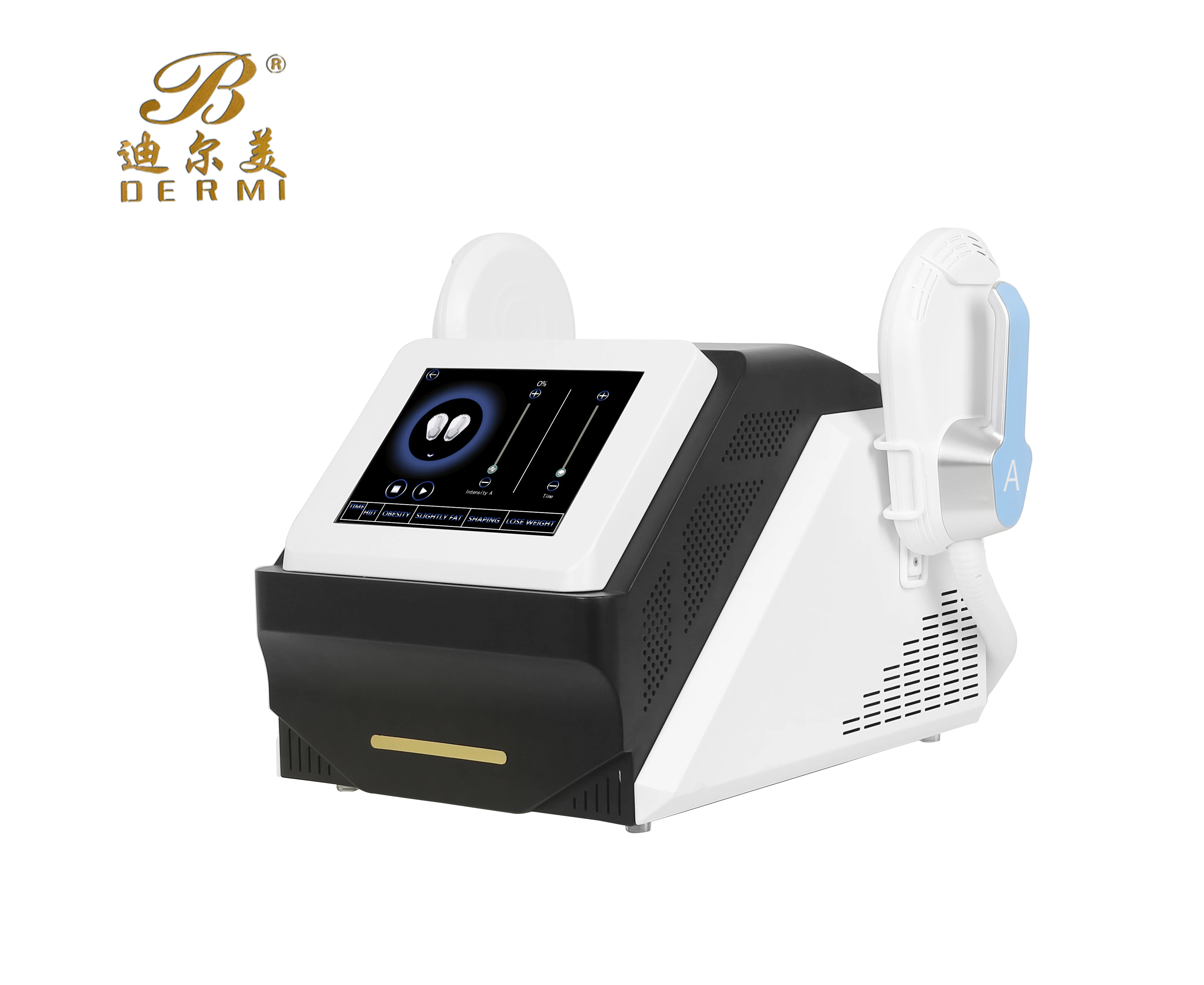 

2 handles Desktop Magnetic force body shaping strength thin pacemaker muscle enhancement weight reduction body slimming
