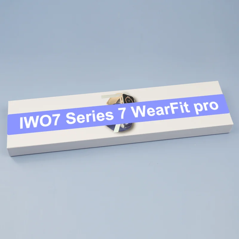 

IWO7 Series 6 Smart Watch 1.82 inch Square Screen BT Calls Heart Rate Fitness Tracker Wireless Charging smartwatch