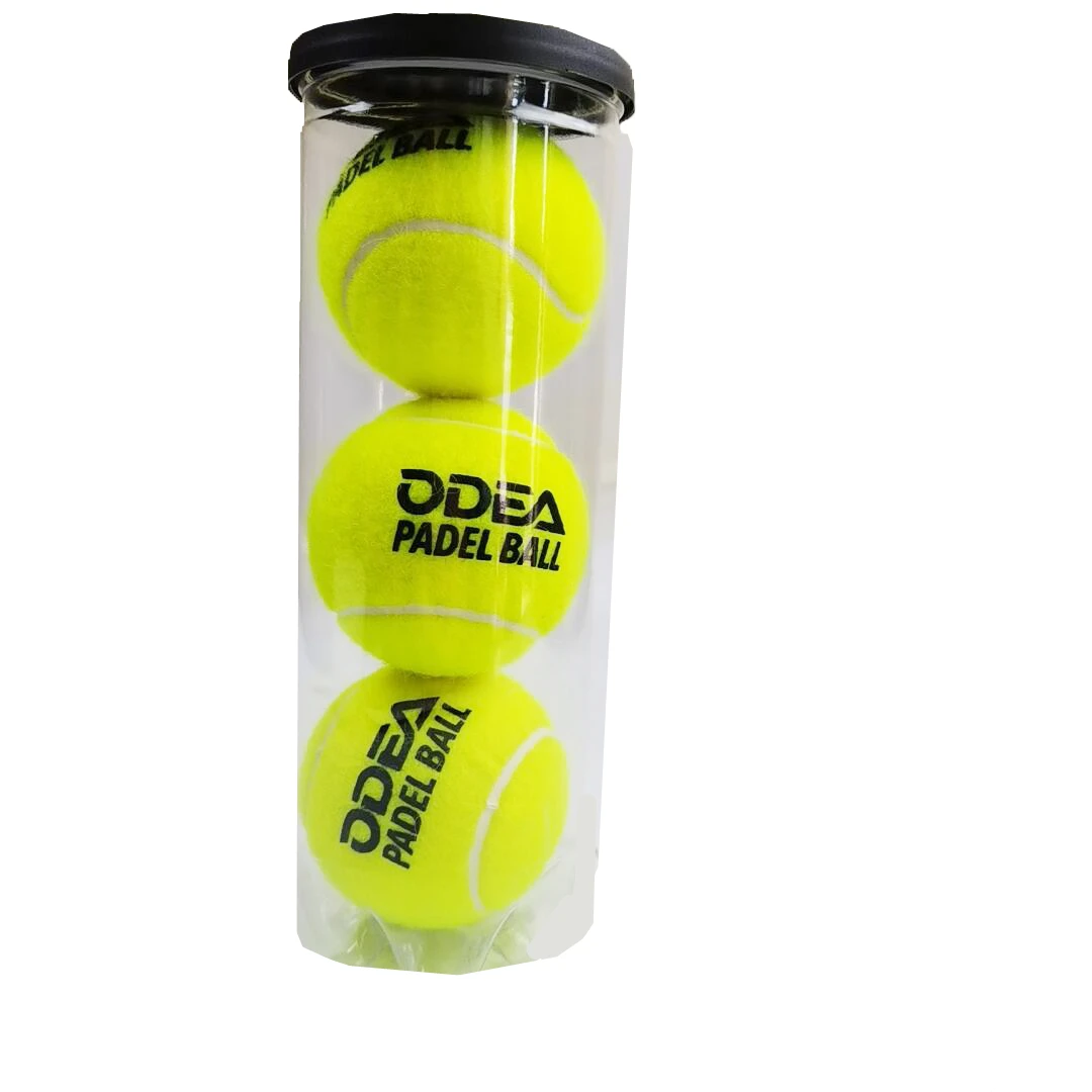 

High quality paddle ball natural rubber 45% wool Tennis Ball beach padel ball professional palline da padel tennis