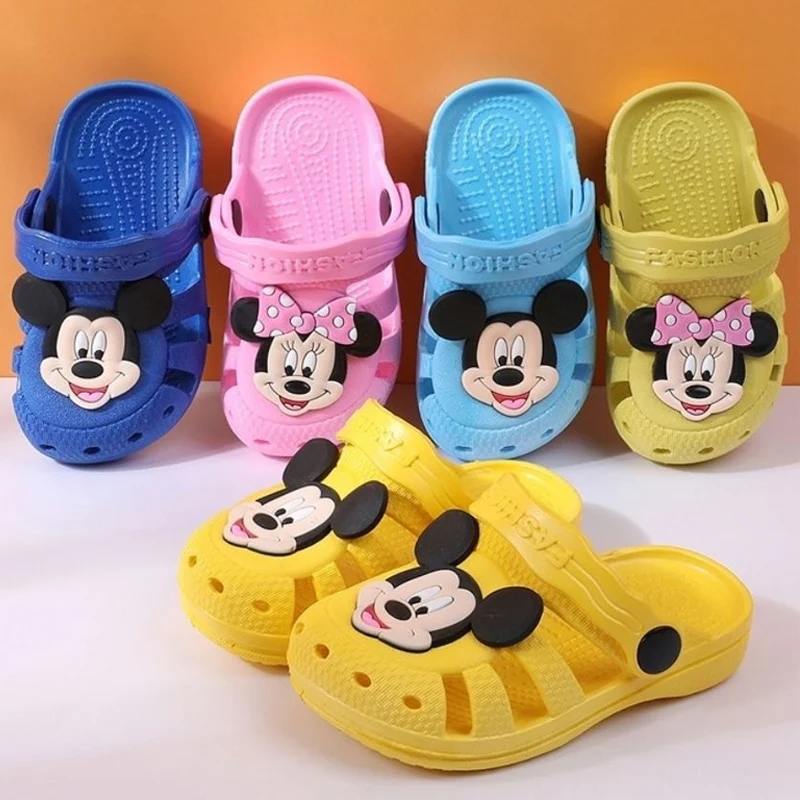 

Children's Hole Shoes Summer New Boys Baby Slippers Big Kids Girls Beach Cartoon Sandals and Slippers