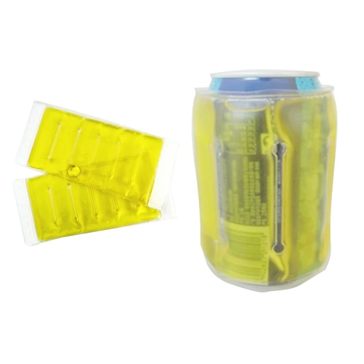 

Super Soft Personalized customized Portable Gel Carrier Ice Chilling Cooling Wine Bottle Cooler Sleeve