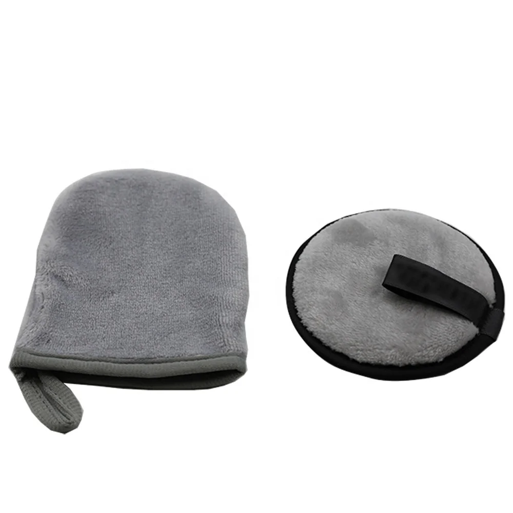 Reusable Magic Glove Microfiber Makeup Remover Mitt Facial Cleaning