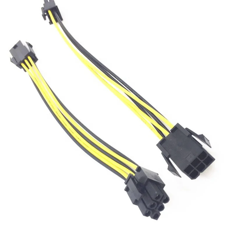

20CM 6p graphics card extension cord