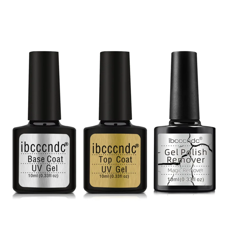 

Nail Polish Remover Base And Top Coat UV Gel Nails Kit