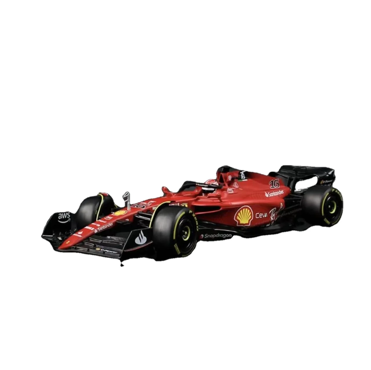 

Bburago 1:18 2022 F1-75 Racing Car Simulation Alloy Car Model Collection Racing Simulation Alloy Finished Automobile Model