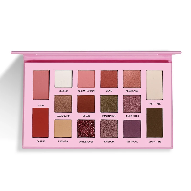 

Wholesale Private Label Custom Logo Personalized 16 Colors Makeup Palletes Eyeshadow Palette Makeup Pallet Set