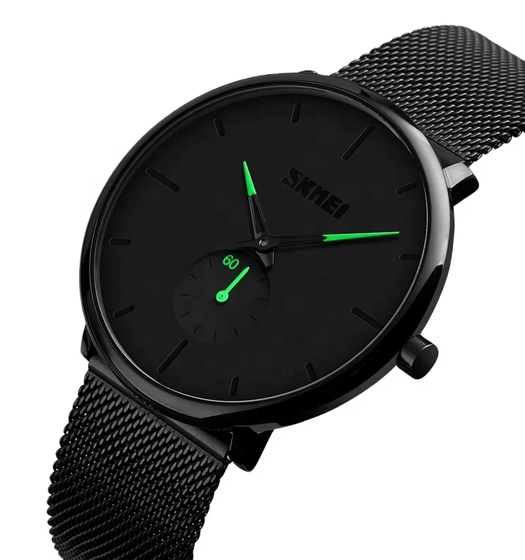 

2021 Hot Sale Skmei 9185 Quartz Watch Brand OEM Wrist Watch Steel 3 ATM Water Resist Popular Men Quartz Watch
