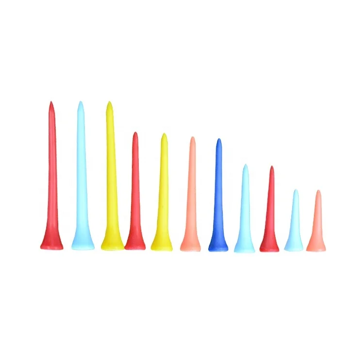 

Factory Wholesale Bulk Colored Golf Tees Plastic for Golf, Mixed colors