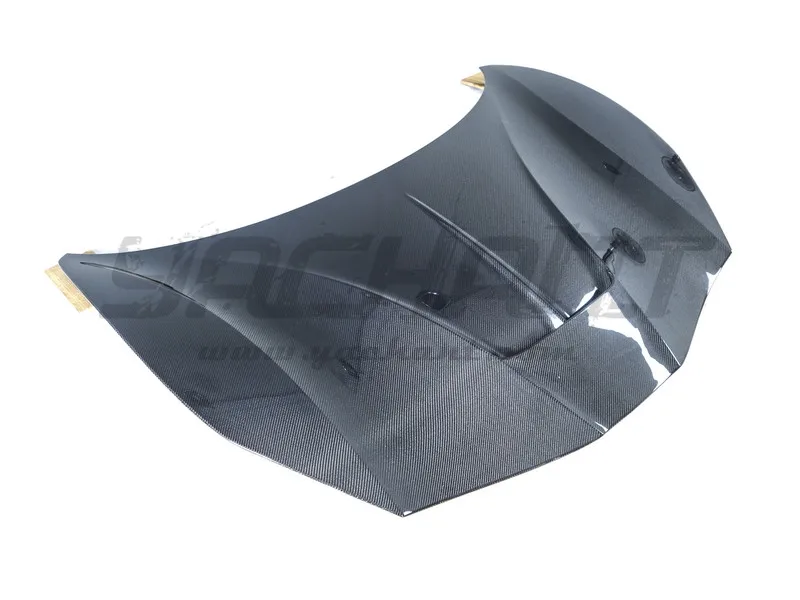 Trade Assurance Carbon Fiber Front Hood Cover Fit For 15-19 F488 GTB & Spider MS 4XX Style Front Bonnet