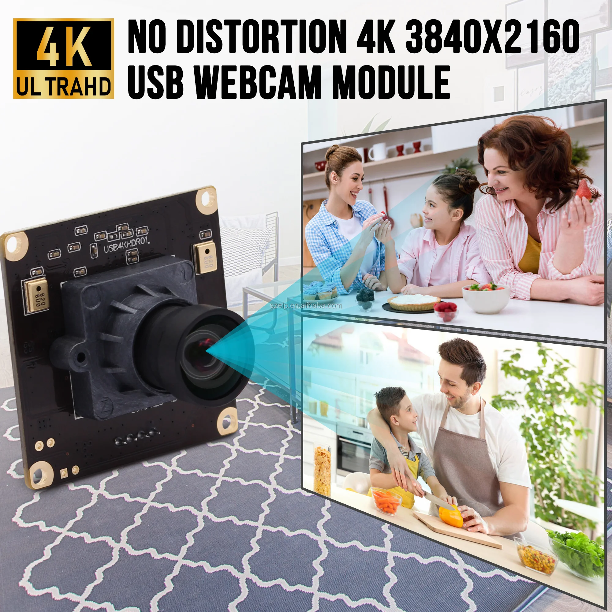 Elp Uhd 4k Camera 3840x2160 30fps Usb Webcam Module Imx317 With No ...