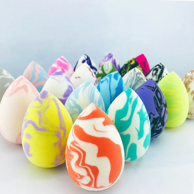 

Super Soft Latex Free Material Makeup Sponge Non-latex Marble Sponge