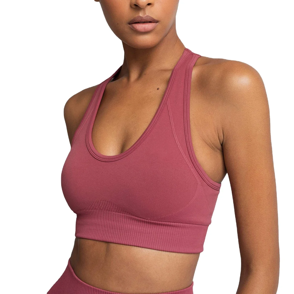 

Seamless fitness women sports bra yoga top bras breathable women sports bra, As your request