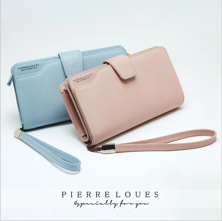 

2018 Fashion Luxury Durable Slim Multifunctional Wallet For Young Ladies
