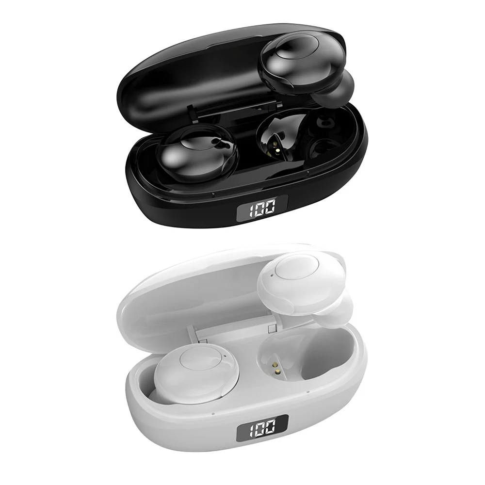 

Free Shipping 1 Sample OK IPX6 Waterproof Mini Noise Cancelling Tws In Ear Wireless Headphones Earphones Earbuds