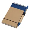 Eco Friendly Customized Logo Printed Recycled School Writing Notepad with Pen