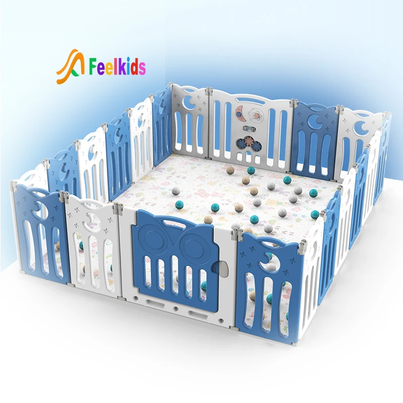 Feelkids Hot Selling High Quality Safety Game Board Style Children Kids Activity Centre Play Yard Baby Playpen Bedroom details