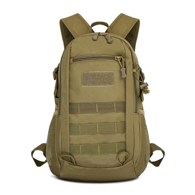

12L Outdoor Hiking Survival Army Bag Travel Backpack Tactical Assault Bag Waterproof Student School Bag Small Backpack, 8 styles